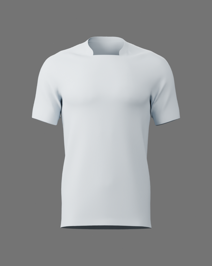 Jersey — half collar design